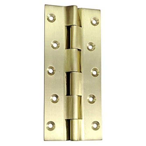 6" x 2.60" x 2mm Brass Railway Hinge